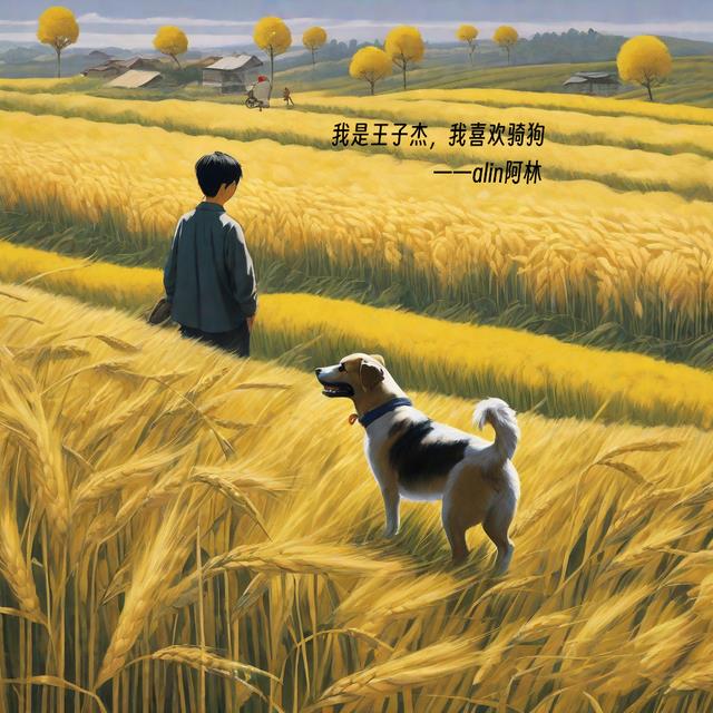 我是王子杰,我喜欢骑狗