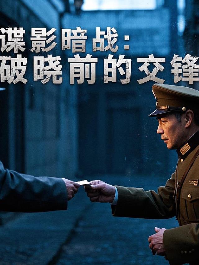 谍影暗战：破晓前的交锋