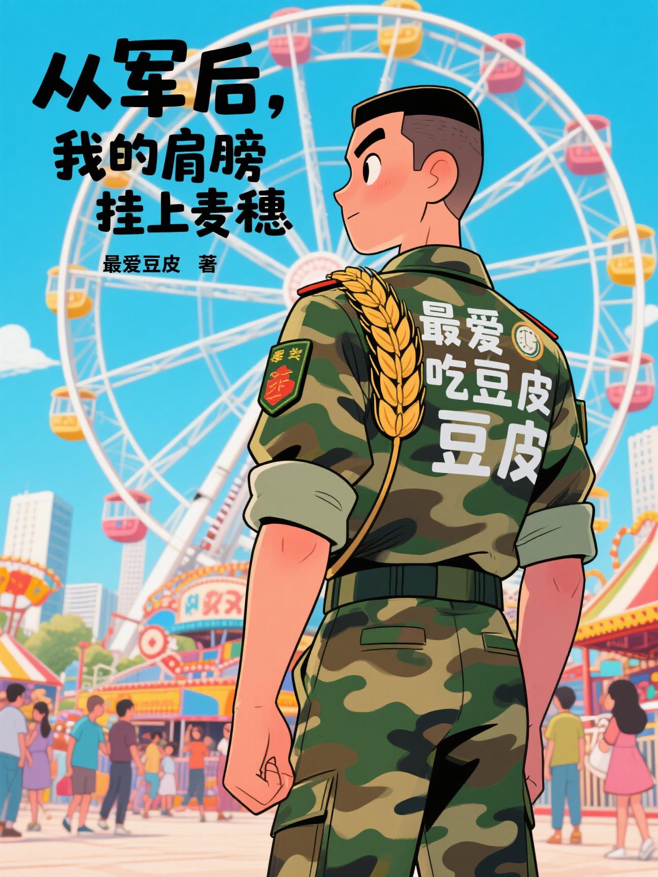 从军后，我的肩膀挂上麦穗